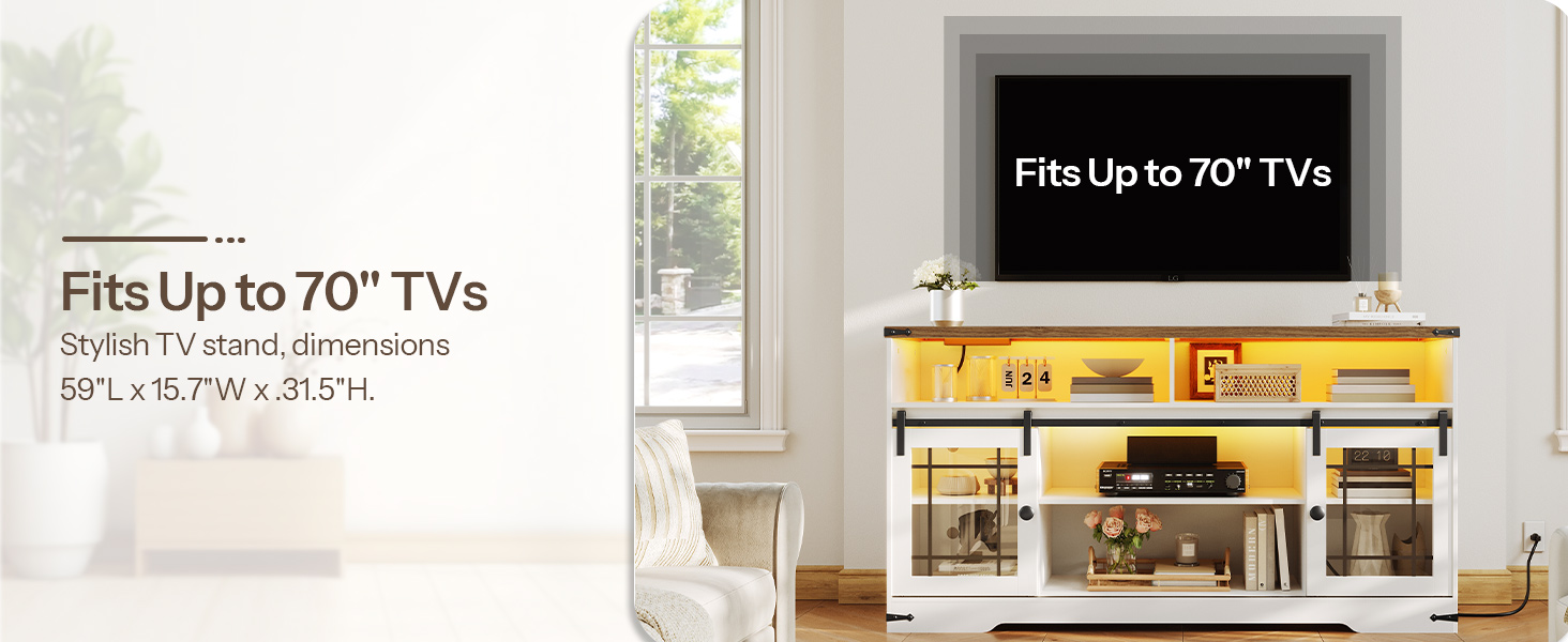 Farmhouse TV Stand